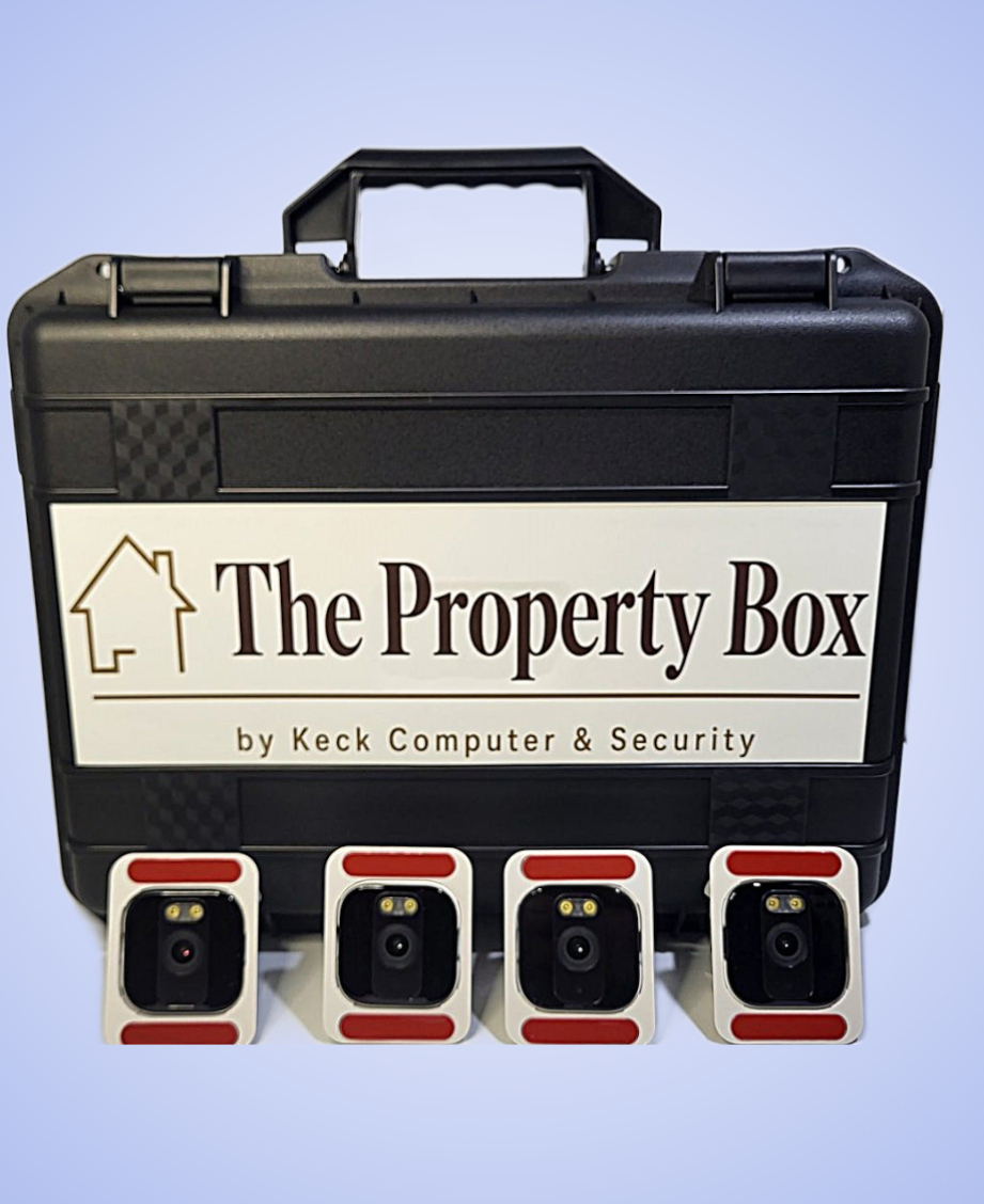 The Property Box three-quarter view